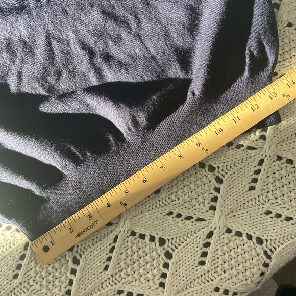 BURBERRY Extra Fine Merino wool pullover long sleeve sweater w collar 3 buttons - Picture 12 of 16